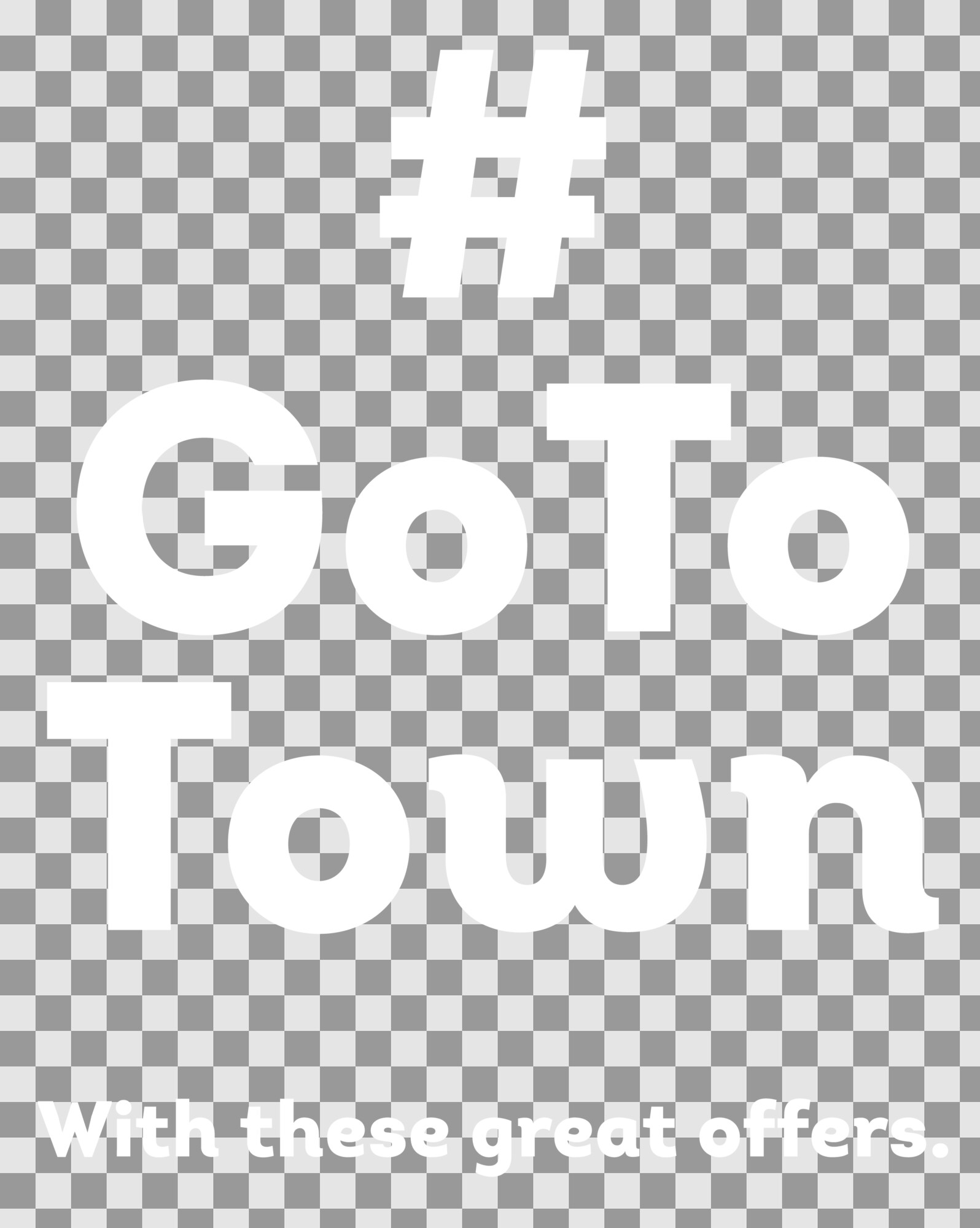 Go To Town logos