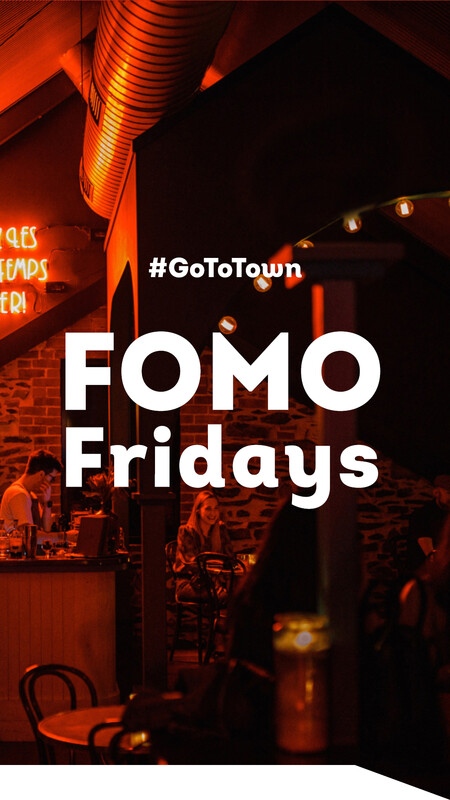 FOMO Fridays social media