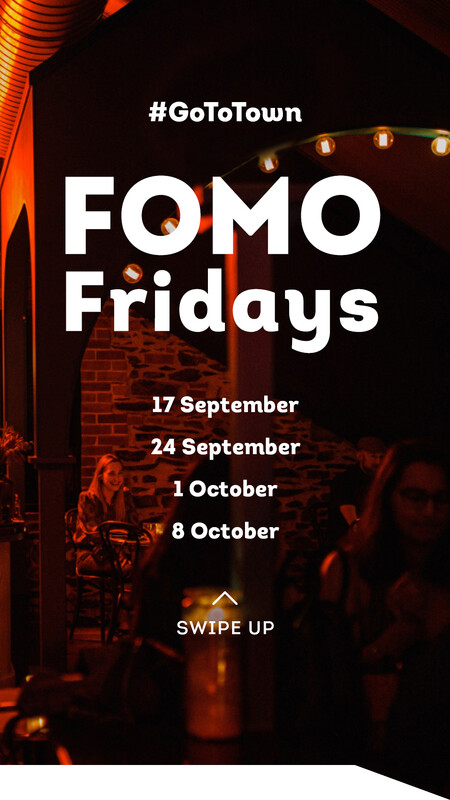 FOMO Fridays social media