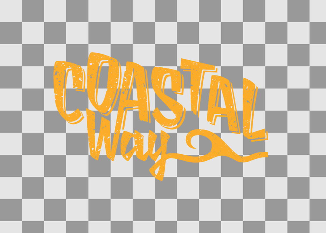 Logo Single Colour Coastal Way