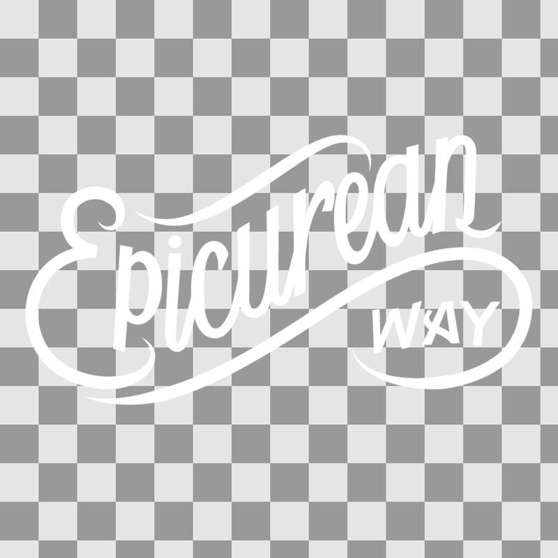 Logo Mono Reverse Epicurean Way