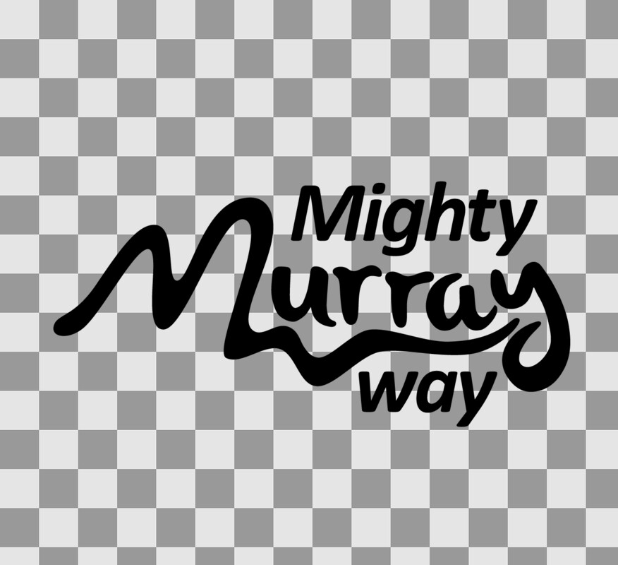 Logo Mono Black Mighty Murray Way