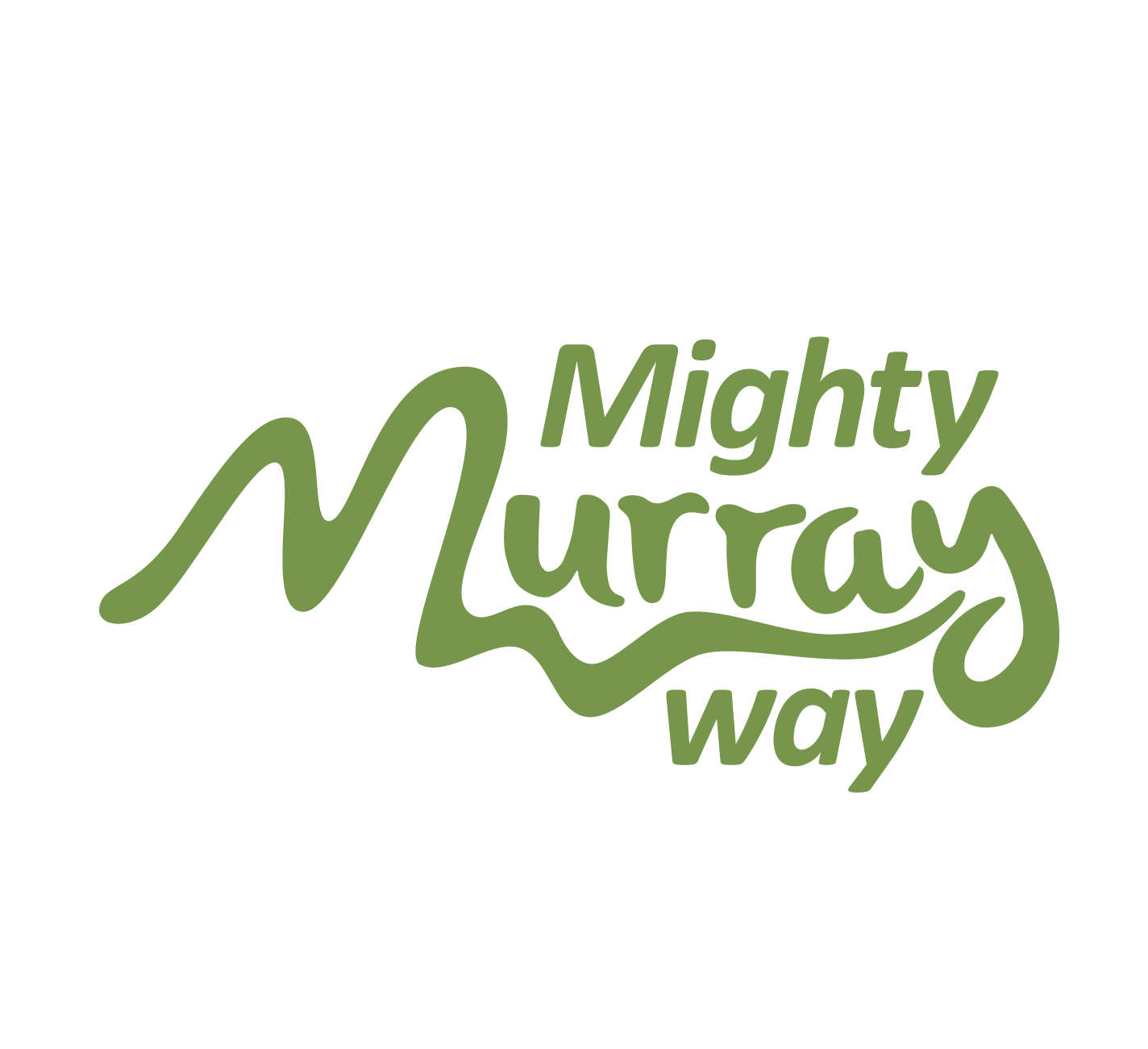 Logo Single Colour Mighty Murray Way