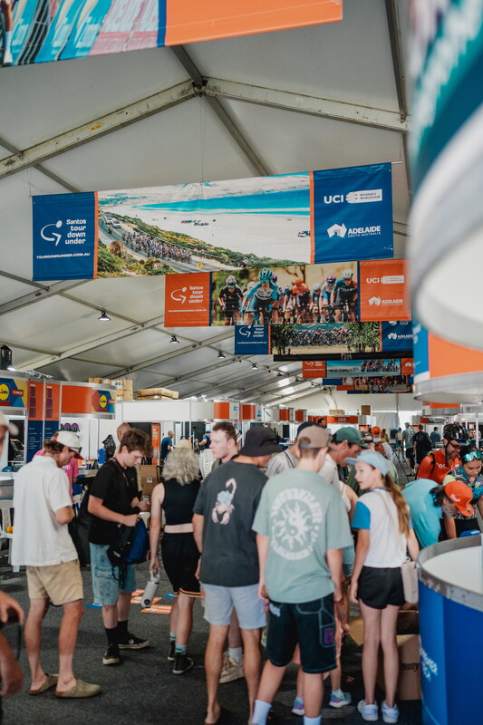 Santos Tour Down Under Bike Expo
