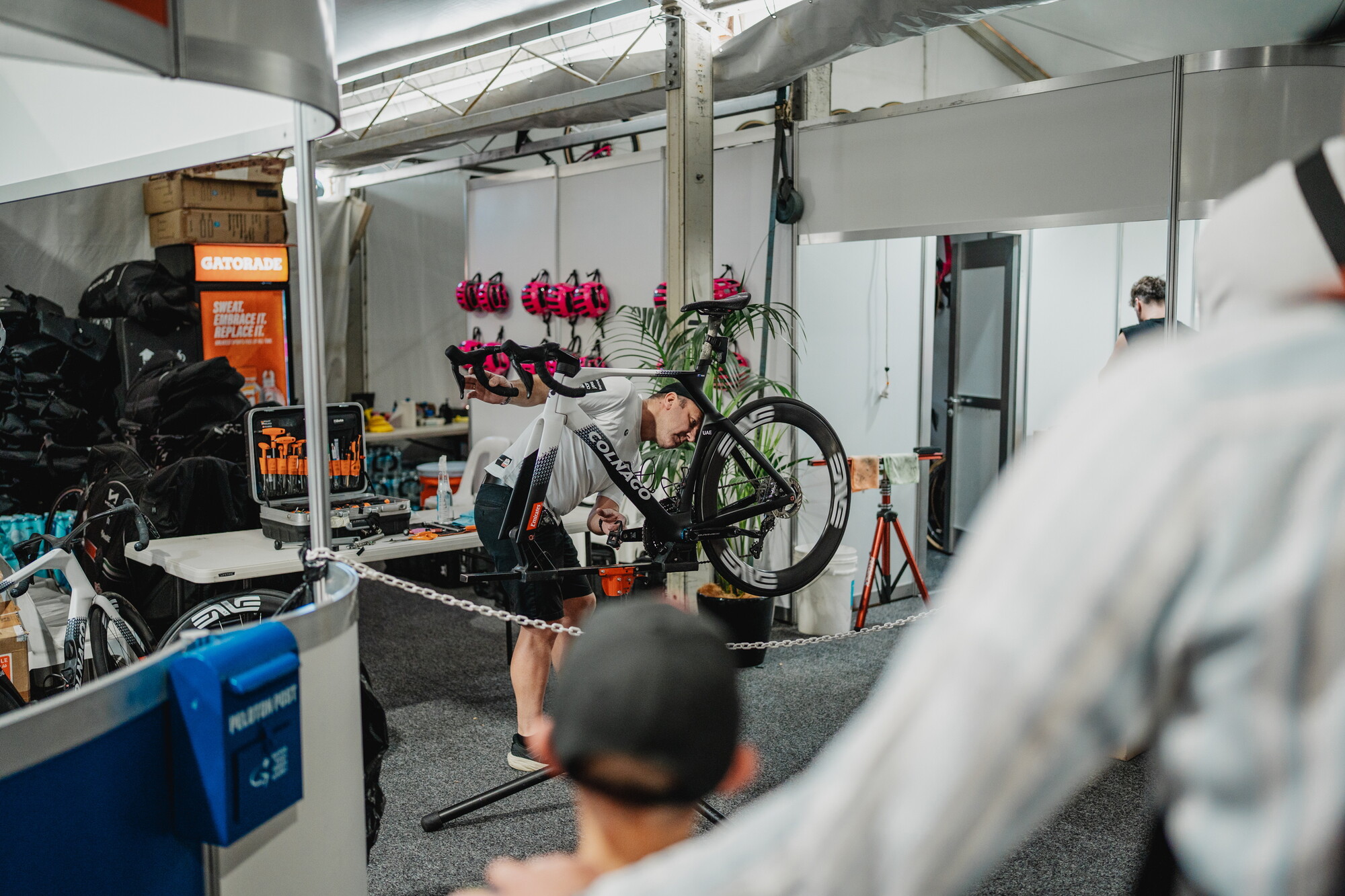 Santos Tour Down Under Team Zone