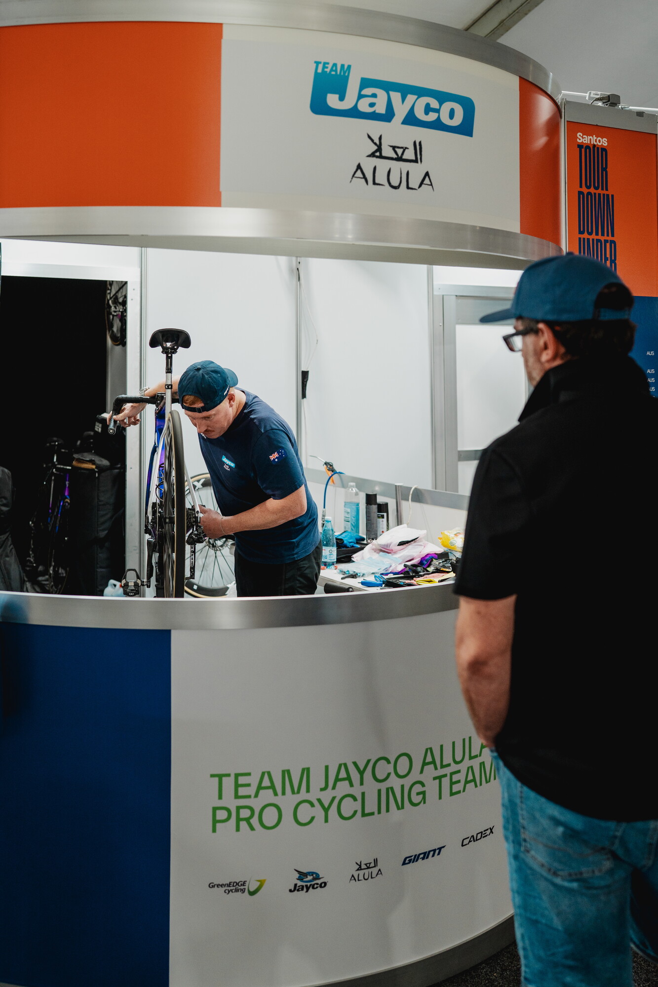 Santos Tour Down Under Team Zone