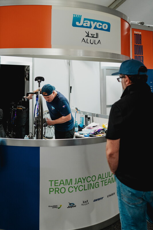 Santos Tour Down Under Team Zone