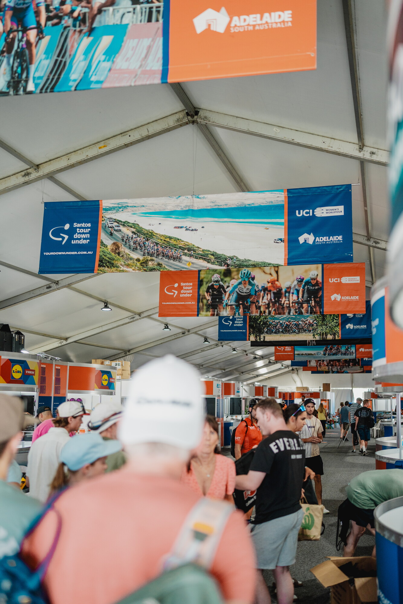 Santos Tour Down Under Team Zone