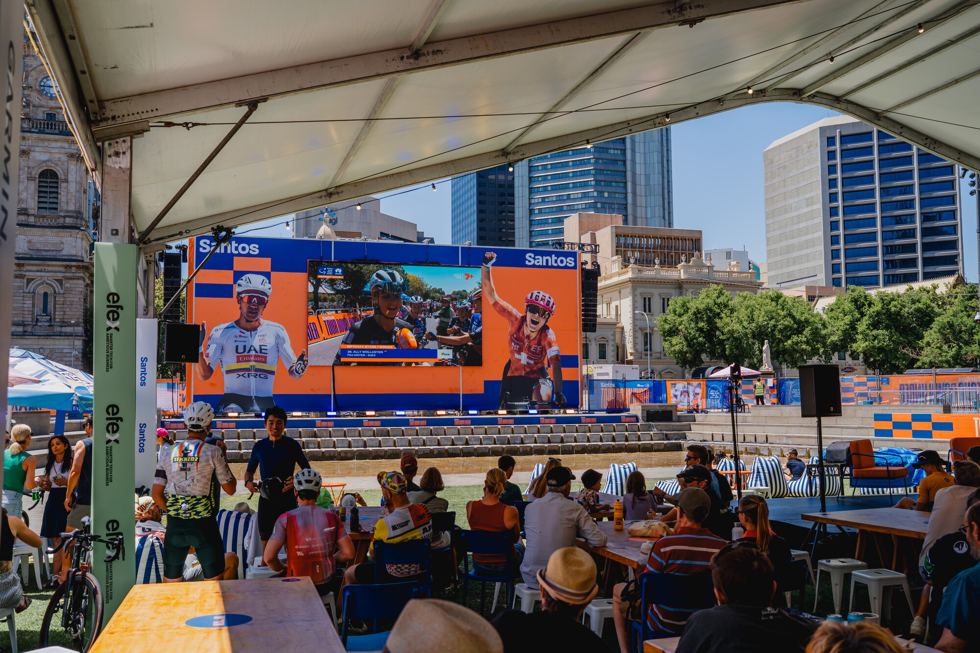 Santos Tour Down Under 2026 Tour Village